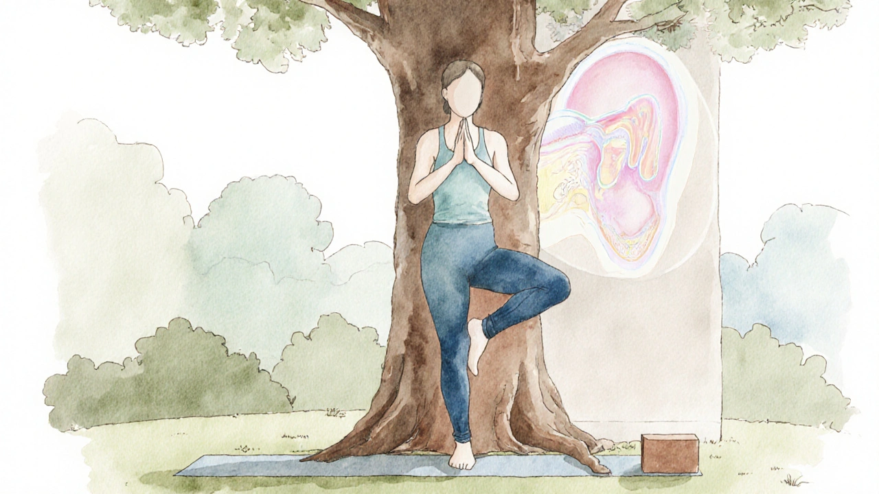 Core Yoga Poses That Help Calm Vertigo