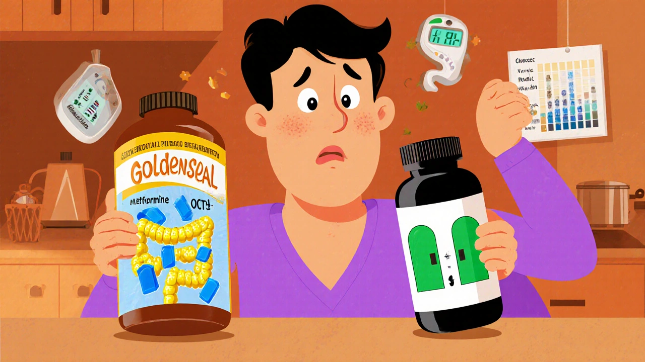 Goldenseal and Metformin Interaction Risks for Blood Sugar Control