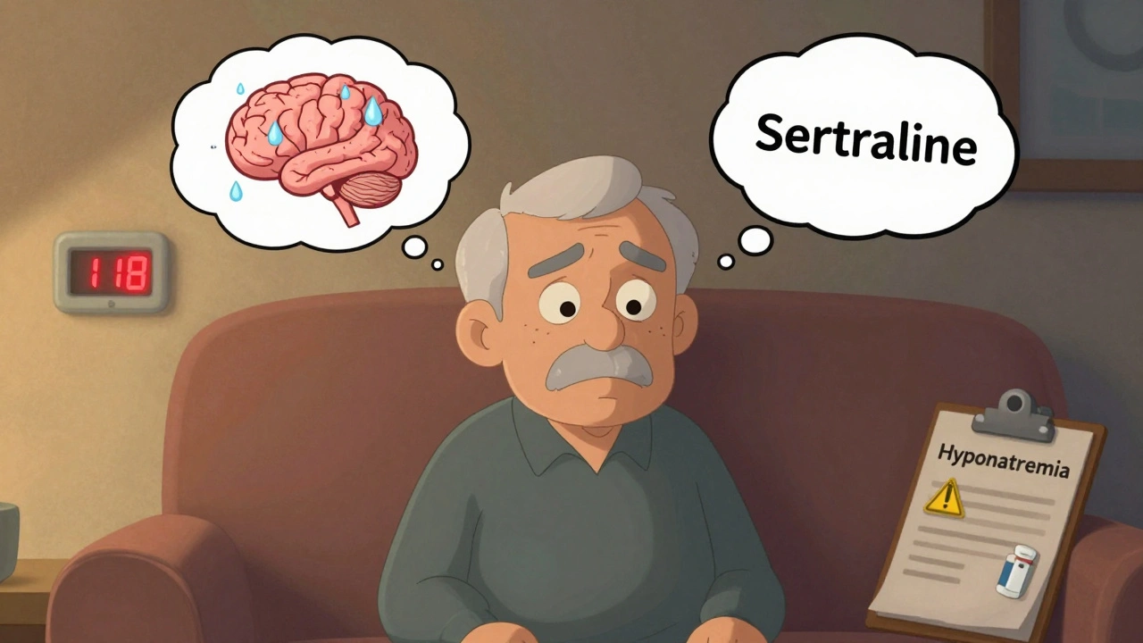 Hyponatremia from SSRIs: Low Sodium and Confusion Risk in Older Adults