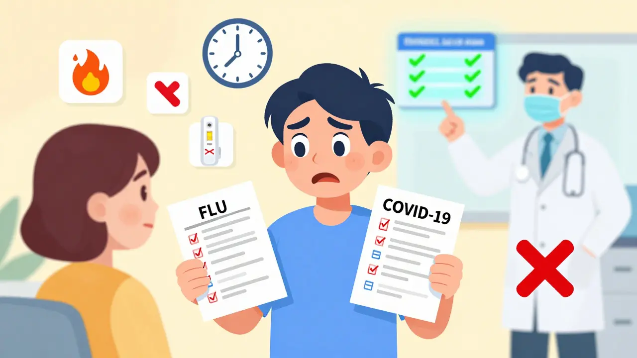 Influenza vs. COVID-19: Testing, Treatment, and Isolation Guidance for 2025