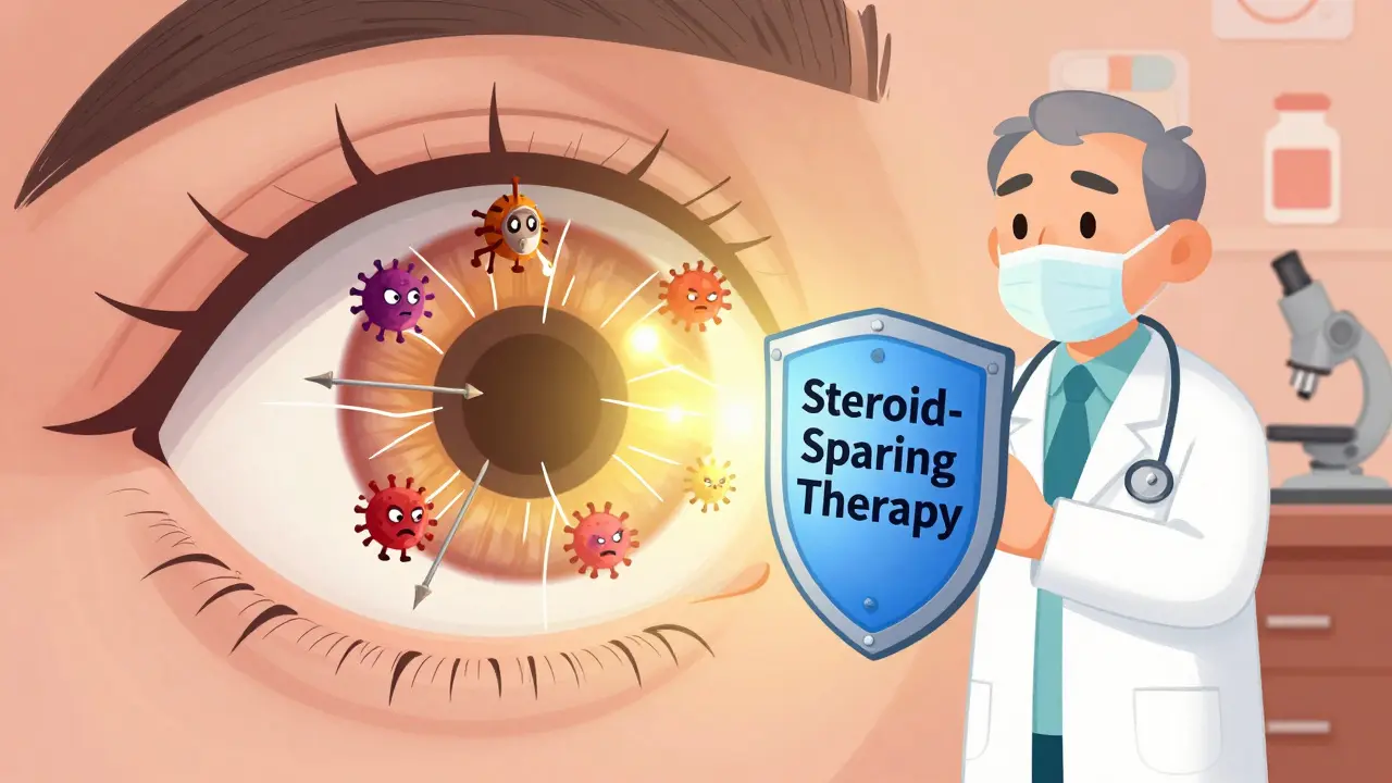 Autoimmune Uveitis: How Steroid-Sparing Therapy Protects Your Vision