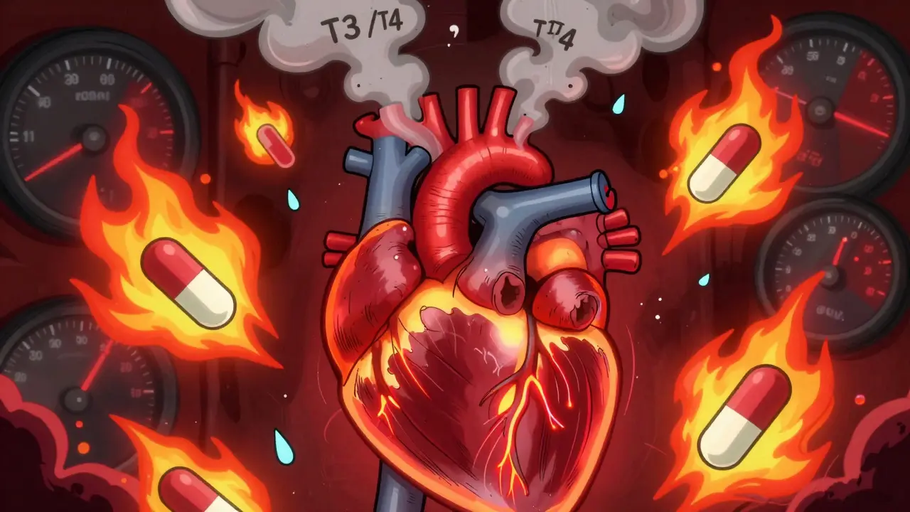 Hyperthyroidism and Stimulant Medications: Heart and Anxiety Risks