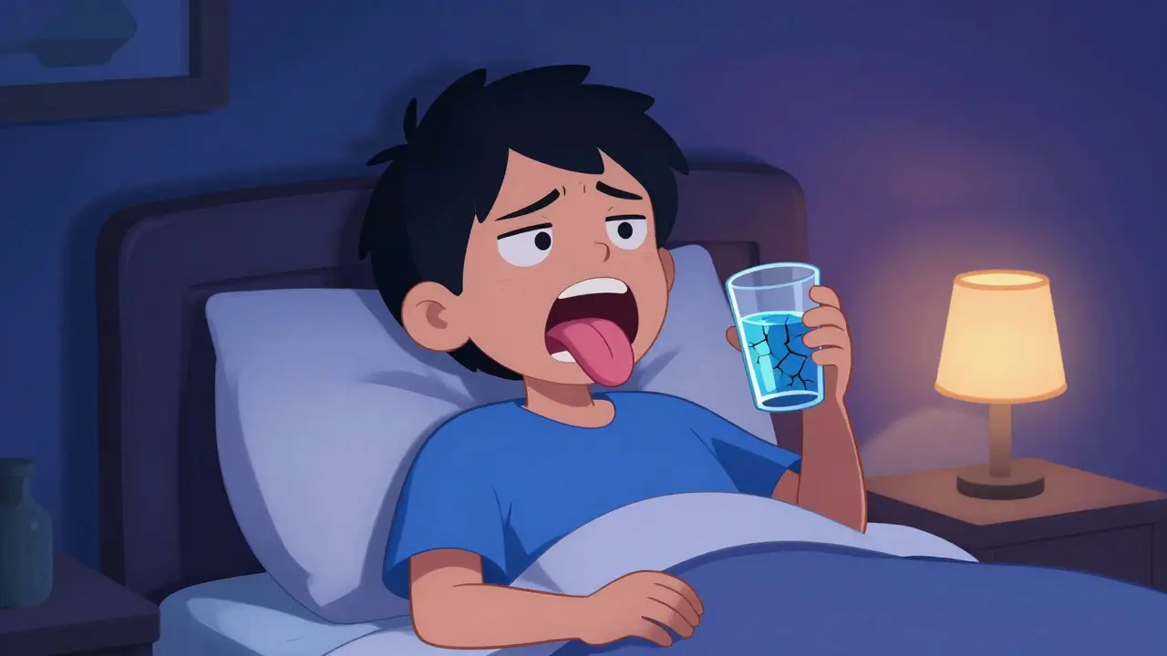 Managing Dry Mouth from Medications: Causes, Risks, and Relief